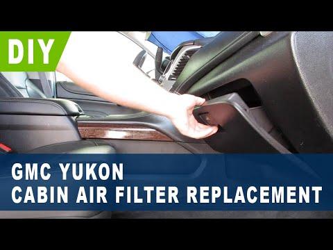 GMC Yukon Cabin Air Filter Replacement ( 2015 2016 2017 2018 2019 2020 )