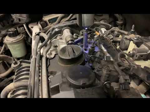 Replacing Spark Plugs On Volvo XC60 T5 T6 2.0 4 cylinder engine