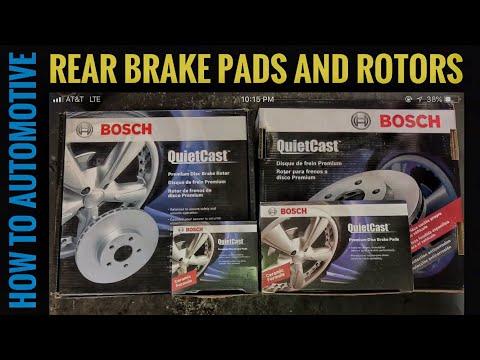 How To Replace The Rear Brake Pads And Rotors On A 2001-2006 Toyota Camry: A Step-by-step Guide