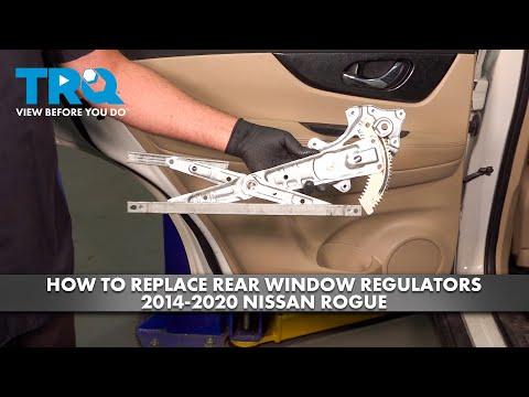 How to Replace Rear Window Regulator on a 2016 Nissan Rogue (Both Rear Doors)
