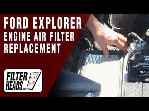 How to Replace the Engine Air Filter on a 2011-2024 Ford Explorer