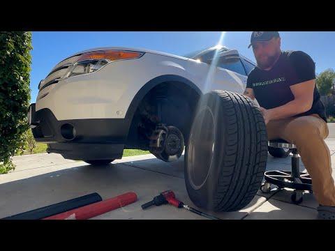 Inner and outer tie rod replacement 2011-2019 Ford Explorer