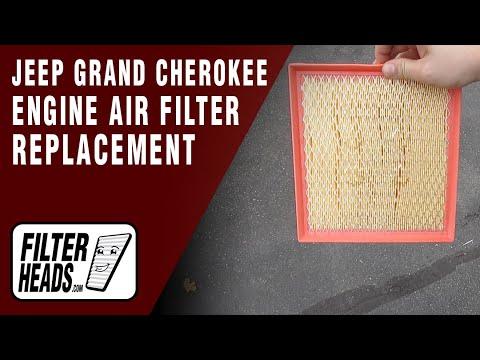 How to Replace the Engine Air Filter on a 2011-2021 Jeep Grand Cherokee (Engine: V8 5.7L)