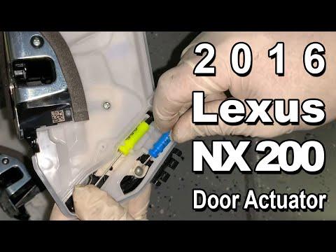 Door Actuator Replacement (2016 Lexus NX 200) - Rhea's 1st Padre Game [E88]