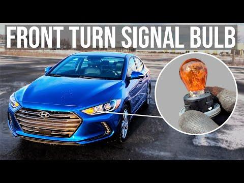 How to Replace Front Turn Signal Bulb on a 2018 Hyundai Elantra (Step-by-Step)