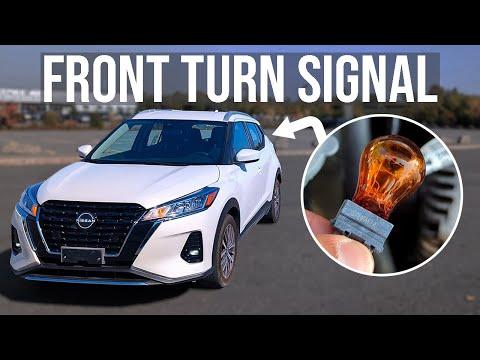How to Replace Front Turn Signal Bulb - Nissan Kicks (2018-2024)