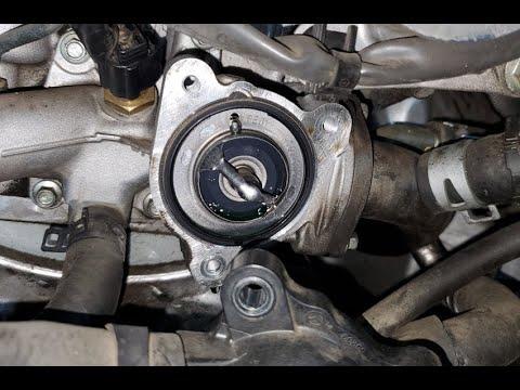 How to Replace the Thermostat on a 2023 Mazda CX-50 (Coolant Drain & Bleed Guide)