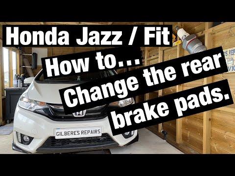 How to Replace Rear Brake Pads on a 2009-2020 Honda Fit (Trim: LX)