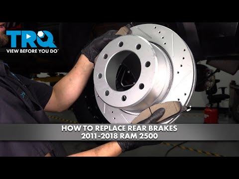 How to Replace Rear Brake Pads on a 2011-2018 Ram 2500 (Step-by-Step DIY Guide)