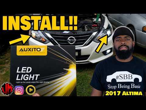 How to Replace Both Headlight Bulbs on a 2005-2022 Nissan Altima (Trim: Base | Body: Sedan)