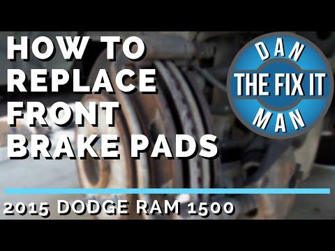 How to Replace Front Brake Pads on a 2011-2018 Ram 1500