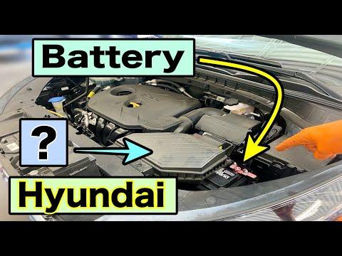 How to Replace the 12V Battery on a 2016-2026 Hyundai Tucson (Step-by-Step Guide) (Engine: Inline 4 1.6L)