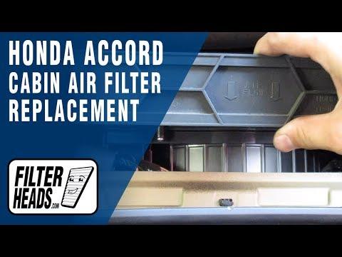 How to Replace Cabin Air Filter 2011 Honda Accord | AQ1058C