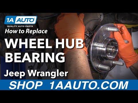 How to Replace Front Wheel Bearing Hubs on a 2011-2017 Jeep Wrangler