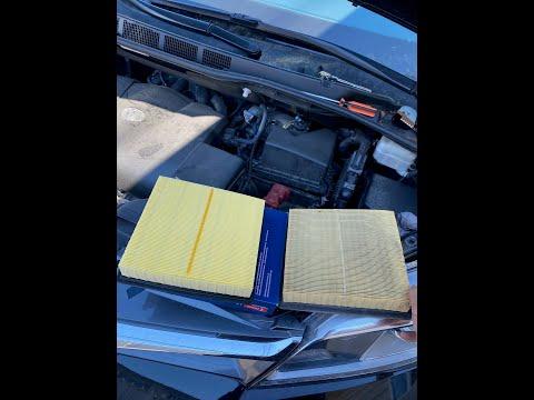 2018 sienna air filter replacement