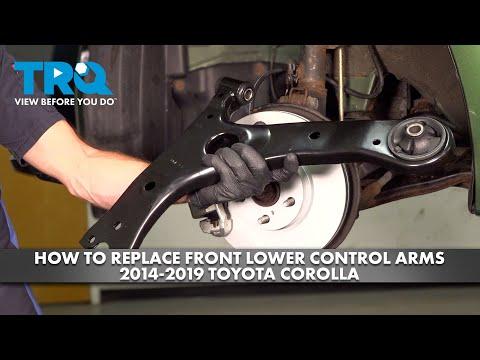 How to Replace Front Lower Control Arms 2014-2019 Toyota Corolla