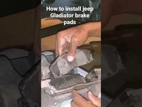 How to Replace Rear Brake Pads on a 2020-2025 Jeep Gladiator (EPB Service Mode Guide)