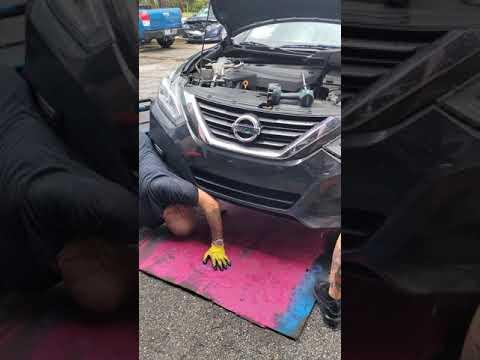 replacing the ac compressor on a 2016 Nissan Altima 2.5s