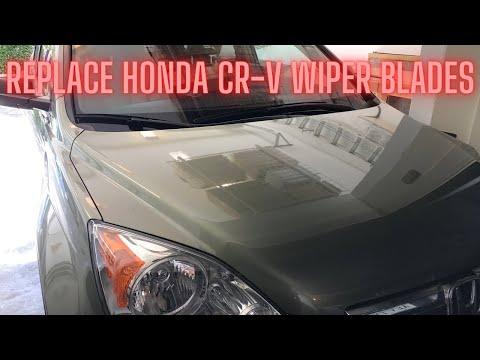 How to replace Wiper Blades on a 2007-2011 Honda CR-V