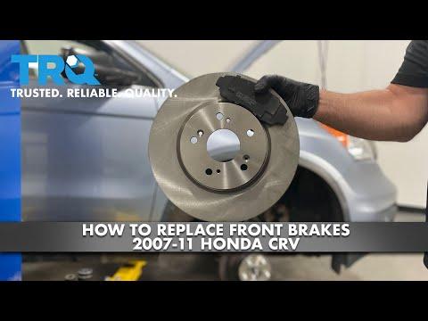 How To Replace Front Brakes 2007-11 Honda CRV
