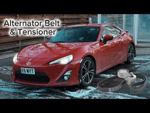 Alternator Belt &amp; Tensioner Replacement/ Toyota GT86