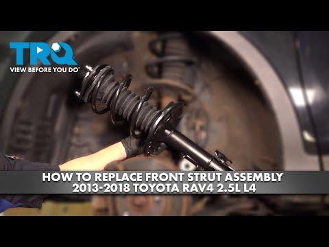 How to Replace Front Strut Assembly 2013-2018 Toyota RAV4 2.5L L4