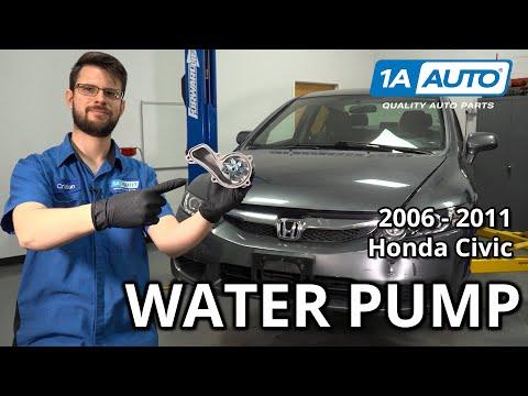How to Replace Water Pump 2006-2011 Honda Civic