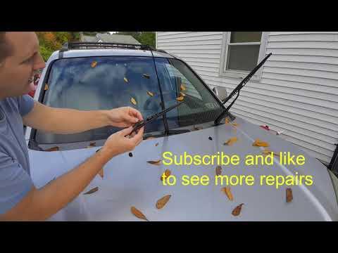 How to Replace Front Windshield Wipers on a 2005-2015 Hyundai Tucson