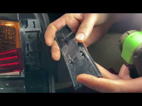 How to Replace Rear Turn Signal Bulbs on a 2016 Lexus IS200t (Trunk Access)