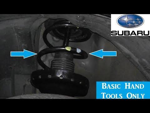 How to Replace Front & Rear Struts (Shock Absorbers) on a 2015 Subaru Impreza