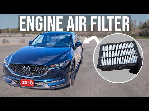 How to Replace Engine Air Filter - Mazda CX-5 (2017-2021)