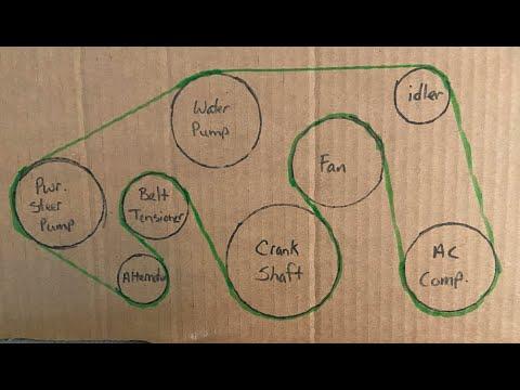 Serpentine Belt Replacement (2014 Toyota Tundra) 5.7 L V8