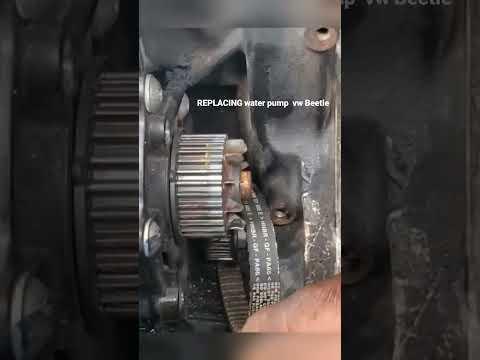 REPLACING VW BEETLE water pump