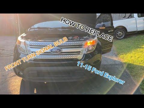 How to Replace Front Turn Signal Bulbs on a 2011 Ford Explorer (Step-by-Step)