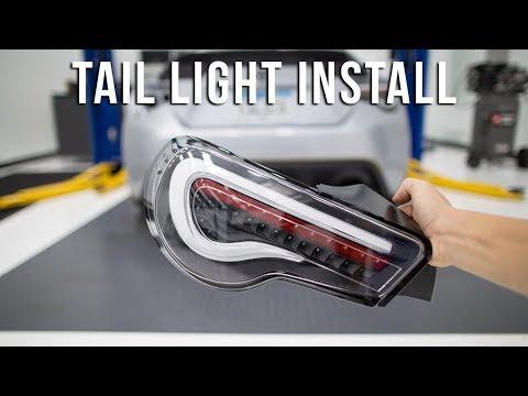 How to Install Tail Lights Scion FR-S, Subaru BRZ, &amp; Toyota GR86