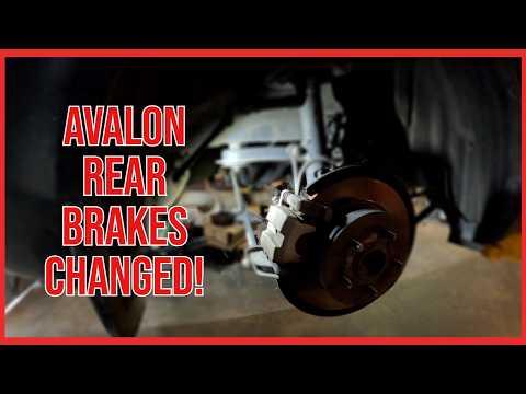 How to Replace Rear Brake Pads on a 2018 Toyota Avalon (DIY Step-by-Step Guide)