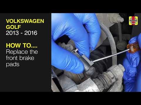 How to Replace Front Brake Pads on a 2015-2021 Volkswagen Golf