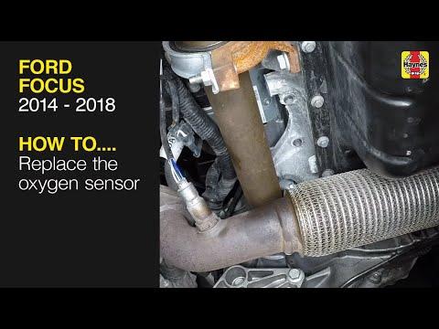 How to Replace the oxygen sensor on the Ford Focus 2014 to 2018