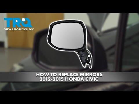 How to Replace a Side View Mirror on a 2012 Honda Civic (Left or Right)