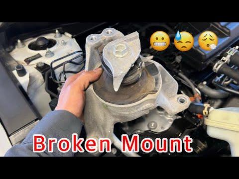 Honda CRV Engine Mount Replacement - Engine Vibrates &amp; Jumps - Easy 20 Minutes Job Step By Step