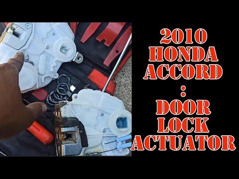 How to Replace the Front Door Lock Actuator on a 2011 Honda Accord
