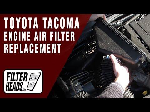 How to Replace the Engine Air Filter on a 2005-2023 Toyota Tacoma