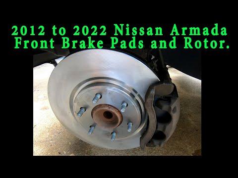 How to Replace Rear Brake Pads and Rotors on a 2017-2024 Nissan Titan (DIY Guide)