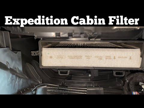 How to Replace the Cabin Air Filter on a 2018-2024 Ford Expedition (Glove Box Method)