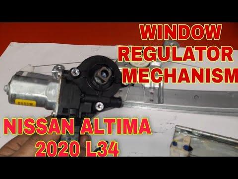 HOW TO REPLACE WINDOW REGULATOR OF NISSAN ALTIMA | WINDOW MECHANISM REPLACEMENT  ALTIMA 2020-2022