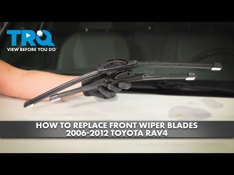 How to Replace Front Wiper Blades 2006-2012 Toyota RAV4