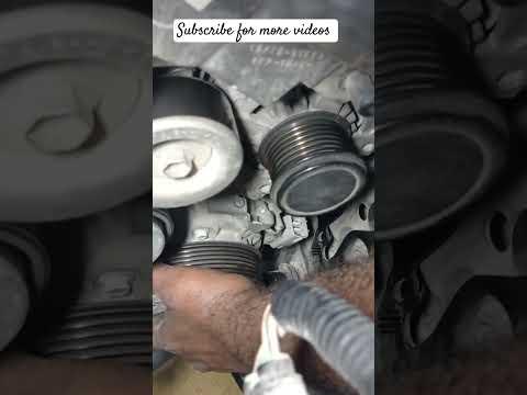 removing Lexus GS 350 AC compressor #toyota #viral #viralvideo #landcruiser #automobile #viralvideos