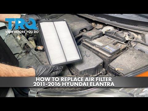 How to Replace Air Filter 2011-2016 Hyundai Elantra
