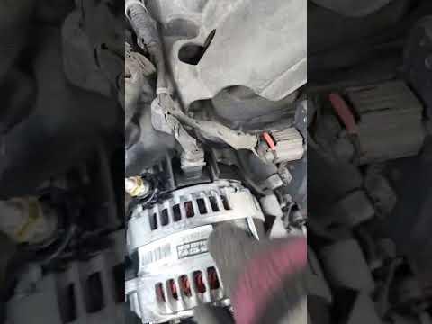 Alternator replacement on 2018 Chevrolet Silverado