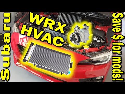 How to Replace the A/C Compressor on a 2015-2019 Subaru WRX (R-134a System) (Engine: Flat 4 2.0L)